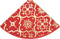 vidaXL - Kerstboomrok - luxe - met - sok - 90 - cm - stof - rood