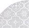 vidaXL - Kerstboomrok - luxe - met - sok - 90 - cm - stof - wit
