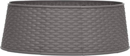 vidaXL - Kerstboomrok - Ø54x19,5 - cm - bruin