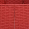 vidaXL - Kerstboomrok - Ø56x23 - cm - kunststof - rood