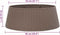 vidaXL - Kerstboomrok - Ø65x23 - cm - kunststof - bruin