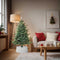 vidaXL - Kerstboomrok - Ø65x23 - cm - kunststof - wit