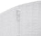 vidaXL - Kerstboomrok - Ø65x23 - cm - kunststof - wit