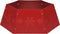vidaXL - Kerstboomrok - Ø68x25 - cm - rood