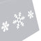 vidaXL - Kerstboomrok - Ø68x25 - cm - zilverkleurig - en - wit