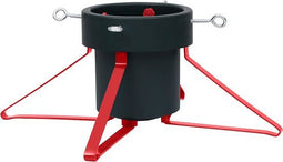 vidaXL - Kerstboomstandaard - 46x46x19 - cm - groen - en - rood