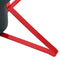 vidaXL - Kerstboomstandaard - 46x46x19 - cm - groen - en - rood