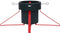 vidaXL - Kerstboomstandaard - 46x46x19 - cm - groen - en - rood