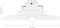 vidaXL - Kerstboomstandaard - 47x47x13,5 - cm - wit
