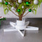 vidaXL - Kerstboomstandaard - 47x47x13,5 - cm - wit