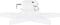 vidaXL - Kerstboomstandaard - 47x47x13,5 - cm - wit