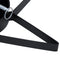 vidaXL - Kerstboomstandaard - 47x47x13,5 - cm - zwart