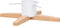 vidaXL - Kerstboomstandaard - 55x55x15,5 - cm