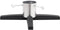 vidaXL - Kerstboomstandaard - 55x55x15,5 - cm