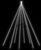 vidaXL - Kerstboomverlichting - 1300 - LED's - binnen/buiten - 8 - m - koudwit
