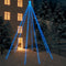 vidaXL - Kerstboomverlichting - 1300 - LED's - binnen/buiten - 8 - m - blauw