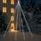 vidaXL - Kerstboomverlichting - 1300 - LED's - binnen/buiten - 8 - m - koudwit