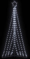 vidaXL - Kerstboomverlichting - 339 - koudwitte - LED's - 180 - cm