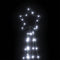 vidaXL - Kerstboomverlichting - 339 - koudwitte - LED's - 180 - cm