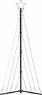 vidaXL - Kerstboomverlichting - 339 - koudwitte - LED's - 180 - cm