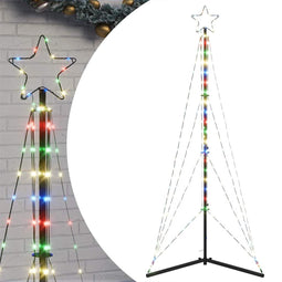 vidaXL - Kerstboomverlichting - 363 - kleurrijke - LED's - 180 - cm