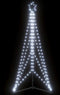 vidaXL - Kerstboomverlichting - 363 - koudwitte - LED's - 180 - cm