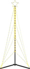 vidaXL - Kerstboomverlichting - 363 - warmwitte - LED's - 180 - cm