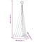 vidaXL - Kerstboomverlichting - 447 - blauwe - LED's - 250 - cm