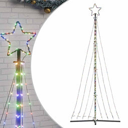 vidaXL - Kerstboomverlichting - 447 - kleurrijke - LED's - 250 - cm