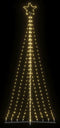 vidaXL - Kerstboomverlichting - 447 - warmwitte - LED's - 250 - cm