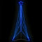 vidaXL - Kerstboomverlichting - 483 - blauwe - LED's - 240 - cm
