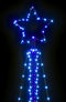 vidaXL - Kerstboomverlichting - 483 - blauwe - LED's - 240 - cm