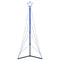vidaXL - Kerstboomverlichting - 483 - blauwe - LED's - 240 - cm