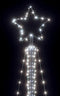 vidaXL - Kerstboomverlichting - 483 - koudwitte - LED's - 240 - cm