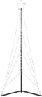 vidaXL - Kerstboomverlichting - 483 - koudwitte - LED's - 240 - cm
