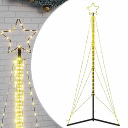 vidaXL - Kerstboomverlichting - 483 - warmwitte - LED's - 240 - cm