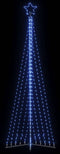 vidaXL - Kerstboomverlichting - 495 - blauwe - LED's - 300 - cm
