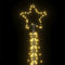 vidaXL - Kerstboomverlichting - 495 - warmwitte - LED's - 300 - cm