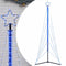 vidaXL - Kerstboomverlichting - 525 - blauwe - LED's - 300 - cm