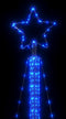 vidaXL - Kerstboomverlichting - 525 - blauwe - LED's - 300 - cm