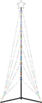 vidaXL - Kerstboomverlichting - 525 - kleurrijke - LED's - 300 - cm