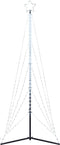 vidaXL - Kerstboomverlichting - 525 - koudwitte - LED's - 300 - cm