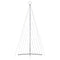 vidaXL - Kerstboomverlichting - 570 - koudwitte - LED's - 400 - cm