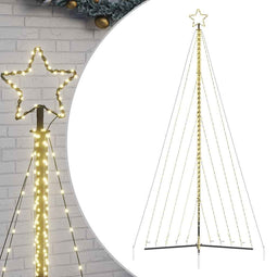 vidaXL - Kerstboomverlichting - 570 - warmwitte - LED's - 400 - cm