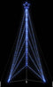 vidaXL - Kerstboomverlichting - 615 - blauwe - LED's - 400 - cm