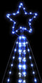vidaXL - Kerstboomverlichting - 615 - blauwe - LED's - 400 - cm