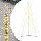 vidaXL - Kerstboomverlichting - 615 - warmwitte - LED's - 400 - cm