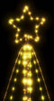 vidaXL - Kerstboomverlichting - 615 - warmwitte - LED's - 400 - cm