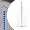 vidaXL - Kerstboomverlichting - 789 - blauwe - LED's - 480 - cm