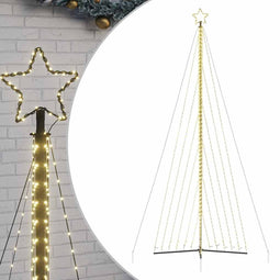 vidaXL - Kerstboomverlichting - 789 - warmwitte - LED's - 480 - cm